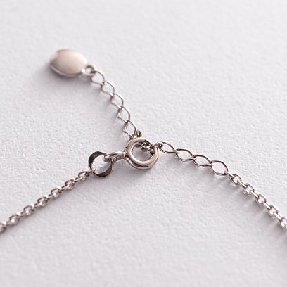 Серебряный браслет "Два мальчика и девочка" (возможна гравировка) 2086 №5