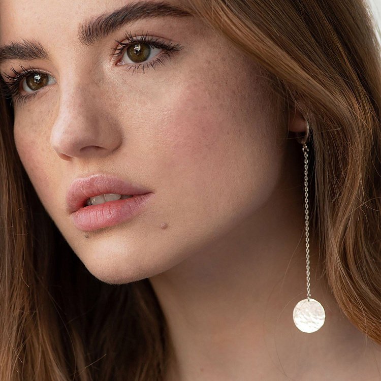 Серебряные серьги "Солнечные зайчики" 122694 от ювелирного магазина Оникс