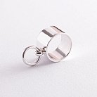 Широкое серебряное кольцо БДСМ 112648 от ювелирного магазина Оникс - 5