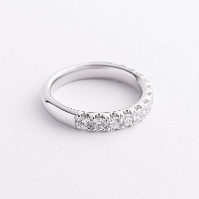 Золота каблучка з діамантами кб0646ri №2