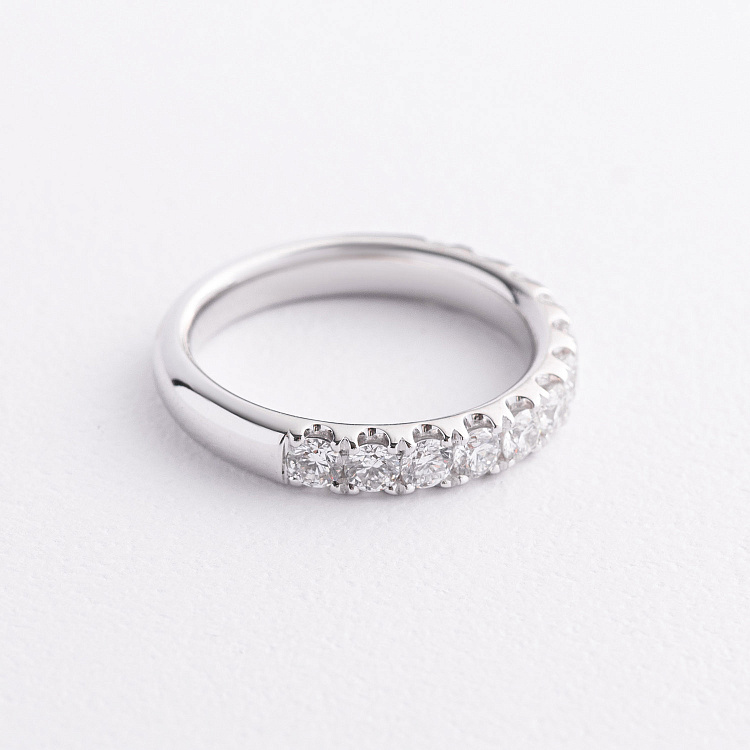 Золота каблучка з діамантами кб0646ri від ювелірного магазину Онікс - 1