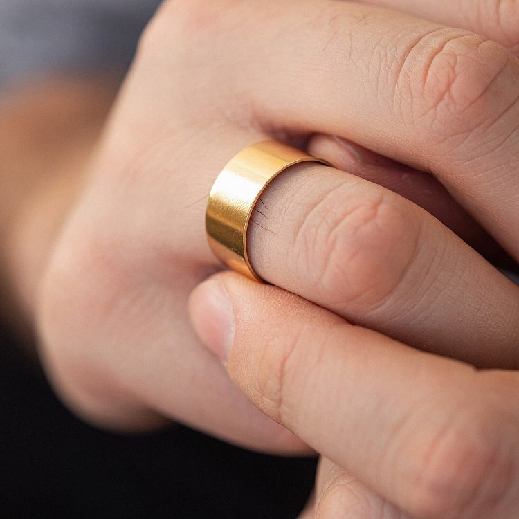 Золота каблучка (можливе гравіювання) обр00357ш10 від ювелірного магазину Онікс - 13