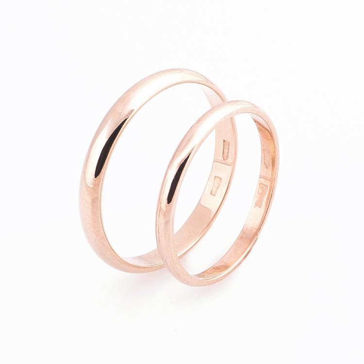 Золота обручка - гладке обр000010 від ювелірного магазину Онікс - 2