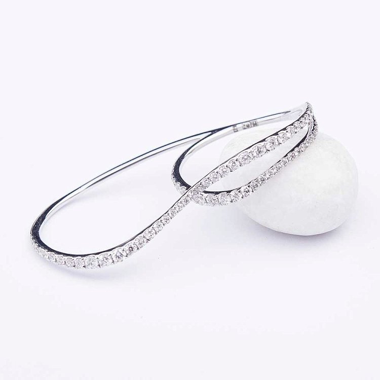 Золотое кольцо с бриллиантами кб0062cha от ювелирного магазина Оникс