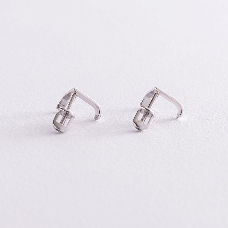 Золоті сережки - пусети "Акцент" с07519 від ювелірного магазину Онікс - 5