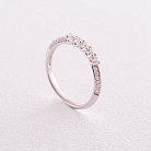 Золотое кольцо с дорожкой камней (бриллианты) кб0437cha от ювелирного магазина Оникс