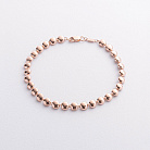 Браслет "Gloria" в красном золоте б05779 от ювелирного магазина Оникс