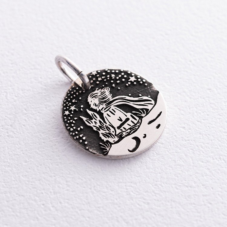 Срібний кулон "Маленький принц" 132722мп2 від ювелірного магазину Онікс