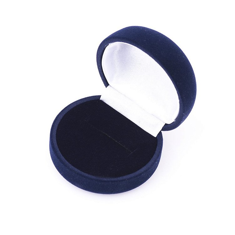 Футляр для прикрас синій сф3013а50 - 1 Футляр для прикрас синій сф3013а50 від ювелірного магазину Онікс - 1