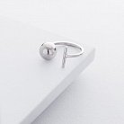 Срібний перстень без каменів 112145 от ювелирного магазина Оникс