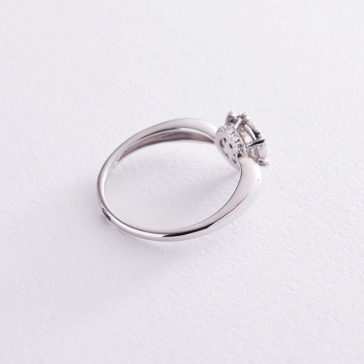 Золотое кольцо с бриллиантами к223 от ювелирного магазина Оникс - 2