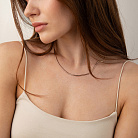 Колье "Gisele" в красном золоте (снейк - 2.5 мм) ц00321-2,5 от ювелирного магазина Оникс - 6