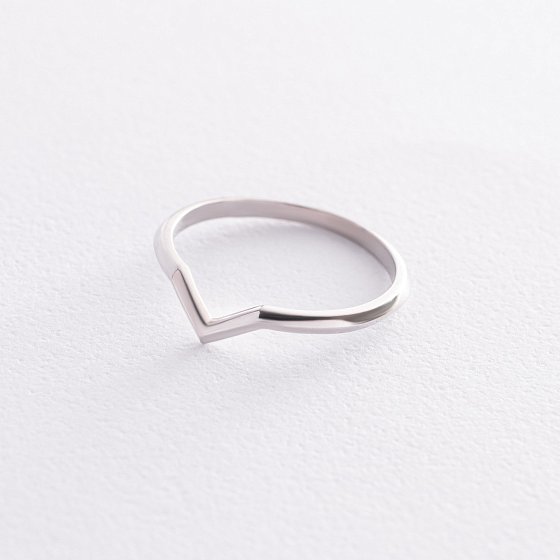 Кольцо "Viola" в серебре 7066 №3