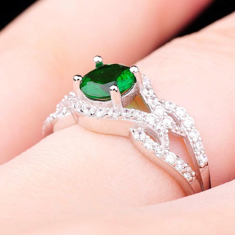 Серебряное кольцо к010 от ювелирного магазина Оникс - 5