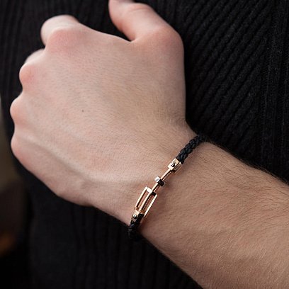 Каучуковий браслет "Гвоздик" б03985 №5