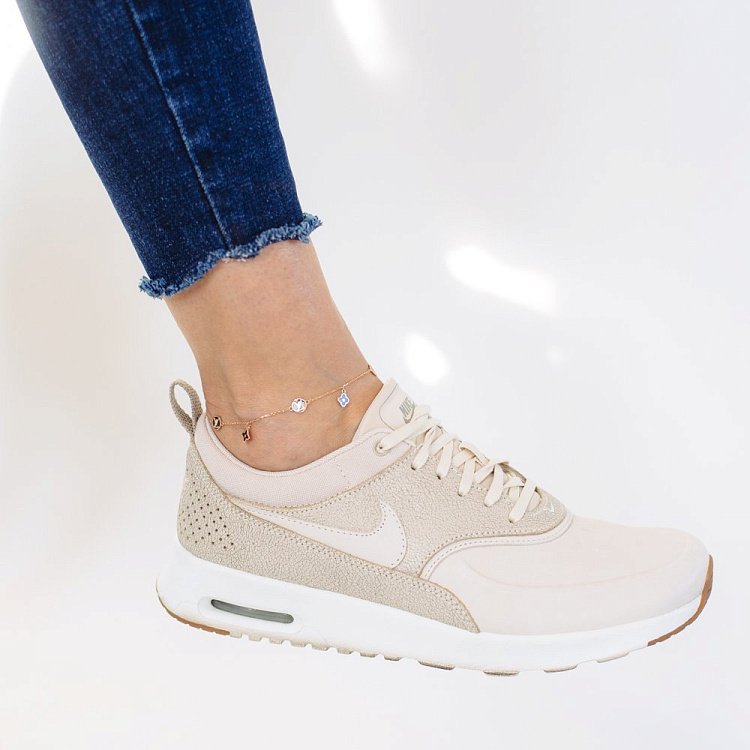 Золотий браслет на ногу "Конюшина" (емаль) б01876 від ювелірного магазину Онікс - 5