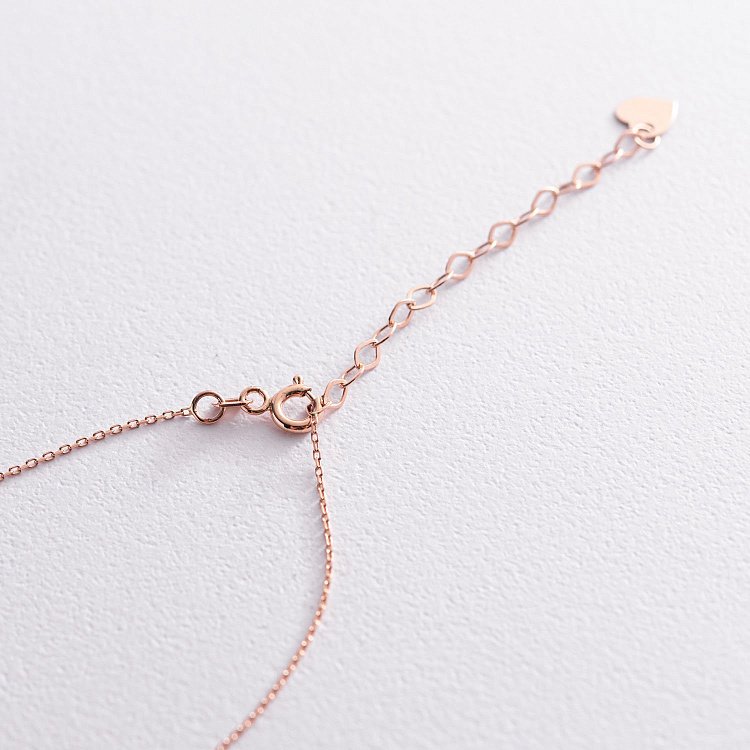 Кольє в червоному золоті "Навколосвітня подорож" кол01687 від ювелірного магазину Онікс - 4