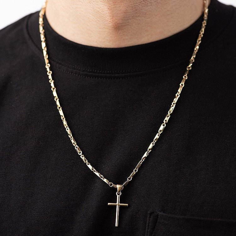 Мужская золотая цепочка ц00532 от ювелирного магазина Оникс - 1