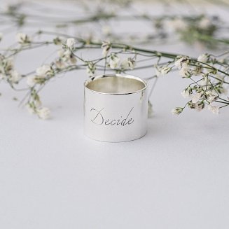 Широкое кольцо "Плутон" в серебре 112143 №8