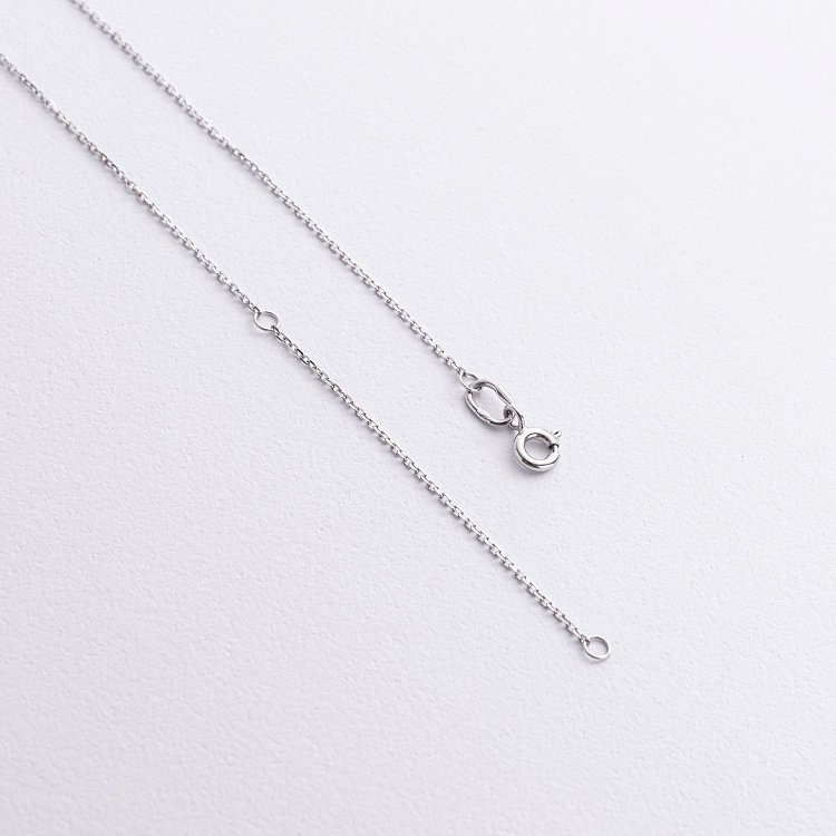 Колье с бриллиантами (белое золото) 742671121 от ювелирного магазина Оникс - 4