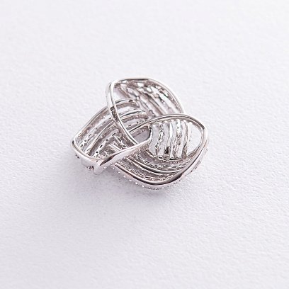 Золотая подвеска с бриллиантами пкит637 №3