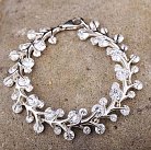 Срібний браслет з фіанітами 14315 от ювелирного магазина Оникс - 4