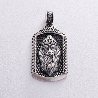 Серебряный кулон "Бог Один"  291 №9