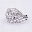 Эксклюзивное золотое кольцо с бриллиантами MB2570Rgm от ювелирного магазина Оникс