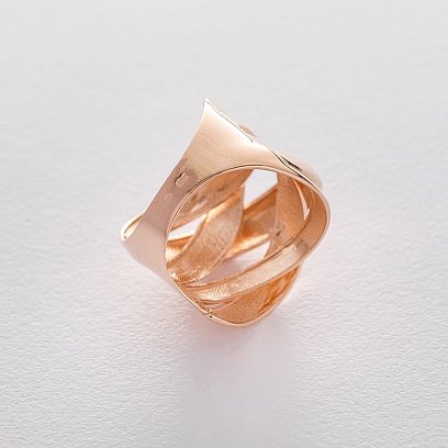 Золота каблучка "Ексклюзив" к06317 №3