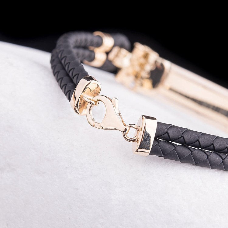 Ексклюзивний золотий браслет б02089 від ювелірного магазину Онікс - 2