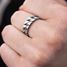 Серебряное кубинское кольцо 112713 от ювелирного магазина Оникс - 14