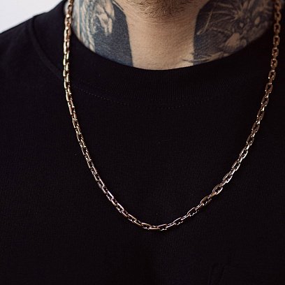 Мужская золотая цепочка ц00517 №2