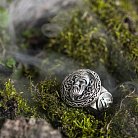 Мужское серебряное кольцо "Викинг" 424 от ювелирного магазина Оникс - 3