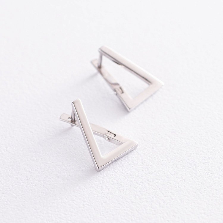 Золоті сережки "Імпровізація" с07284 від ювелірного магазину Онікс - 1