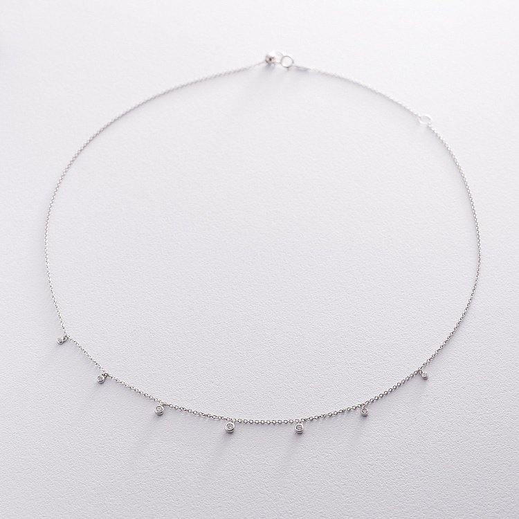 Золоте кольє з діамантами колб0038ca від ювелірного магазину Онікс - 1