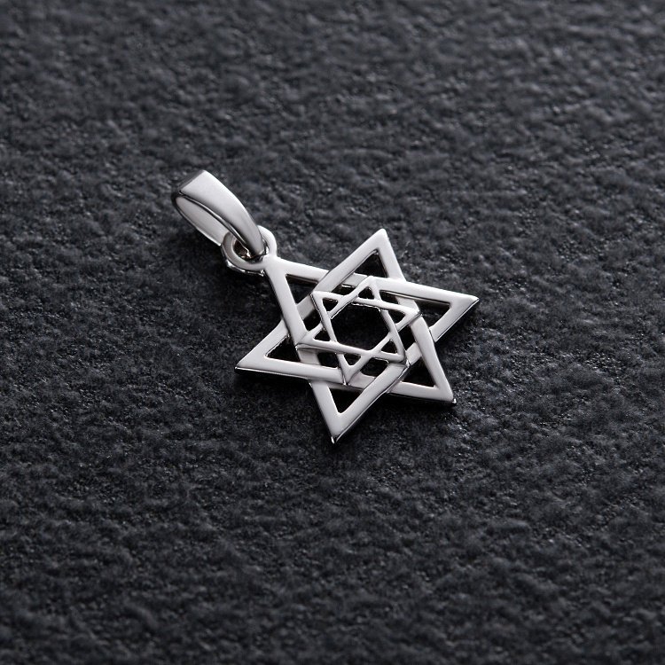 Золотий кулон "Зірка Давида" п03292 від ювелірного магазину Онікс - 2