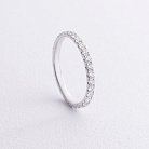 Золотое кольцо с дорожкой бриллиантов кб0541cha от ювелирного магазина Оникс