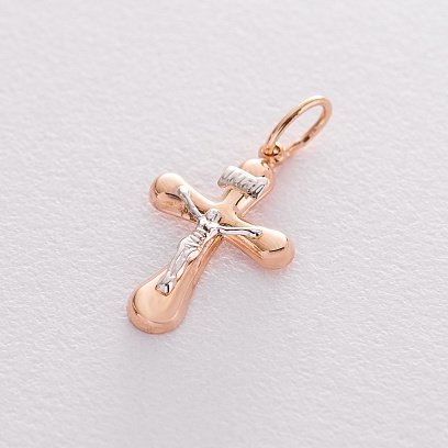 Золотий хрест "Розп'яття" п01985