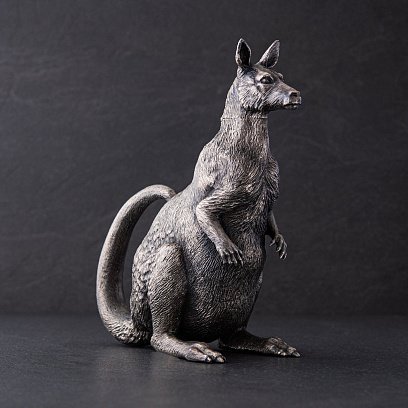 Серебряная фигура ручной работы "Кенгуру" 23163