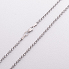 Цепочка Ролло в белом золоте ц00362-2 от ювелирного магазина Оникс