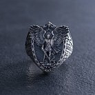Серебряное кольцо "Архангел Михаил" 1143 от ювелирного магазина Оникс - 2