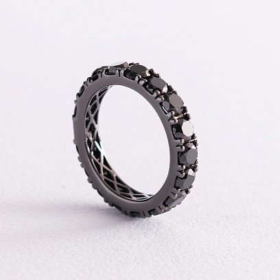 Золота каблучка з діамантами кб0262di