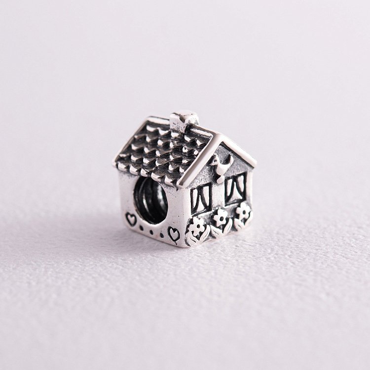 Срібний шарм "Будиночок" 132071 від ювелірного магазину Онікс - 2