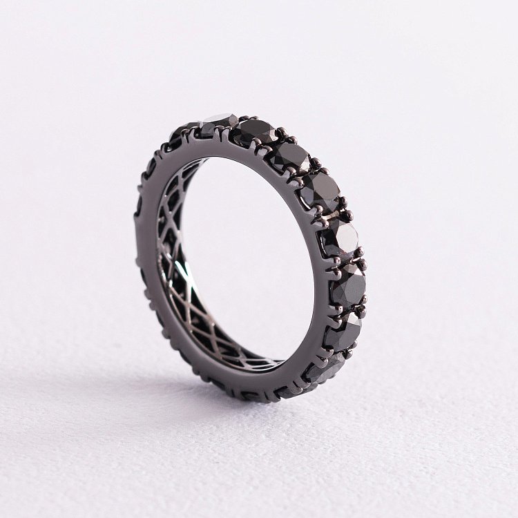 Золота каблучка з діамантами кб0262di від ювелірного магазину Онікс