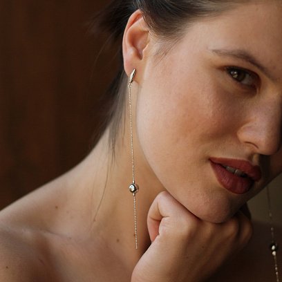 Серебряные серьги "Шарики" 122559 №5