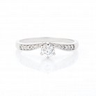 Золотое помолвочное кольцо с бриллиантами zberd864242 от ювелирного магазина Оникс - 2