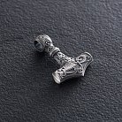 Срібна підвіска "Молот Тора" 133241 от ювелирного магазина Оникс - 2