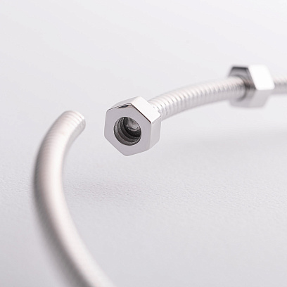 Кольє "Цвях" у білому золоті кол02655 №3