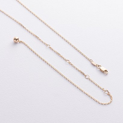 Кольє 2 в 1 "Кульки" у жовтому золоті кол02518 №3