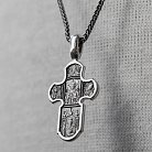 Серебряный православный крест (чернение) 131117 от ювелирного магазина Оникс - 3